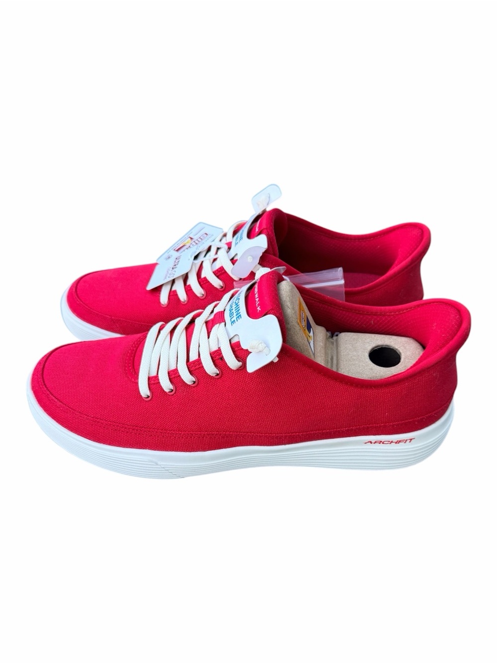 SKECHERS Red Go Walk Slip In Shoes